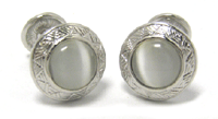 CL08 Cuff Links Pearl  