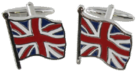 CL58 Cuff Links Union Flag 