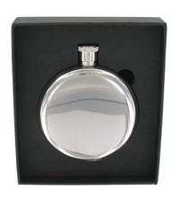 FL10 - 5oz Round Stainless Flask