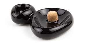 Ashtray and Pipe Stand Black - SAV131- BLK 