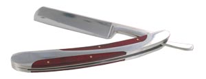 SHV121A - Wood and Mental Straight Razor