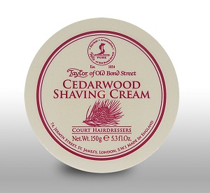 TAY-1012 Taylors Of Old Bond Street Cedarwood Shaving Cream Bowl 150g