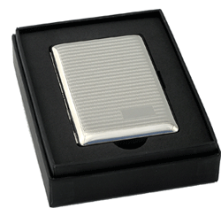 CIGC7 - Single Barley Pattern Cigarette Case 84mm