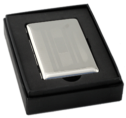 CIGC8 - Single Vertical Lined Cigarette Case 84mm