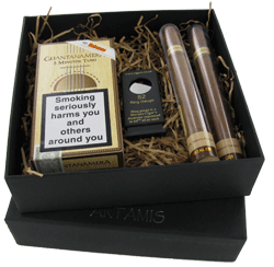 Guantanemera Gift Set - 2 Guantanamera Crystales, 3 Guantanemera Minutos and cigar cutter