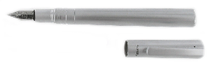 PEN3 Grand Libra Fountain Pen Silver Satin 