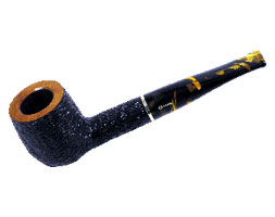 Savinelli Oscar Tiger Rustic 6mm Filter Pipe