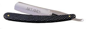 SHV33 - Carbon Fibre Effect Straight Razor